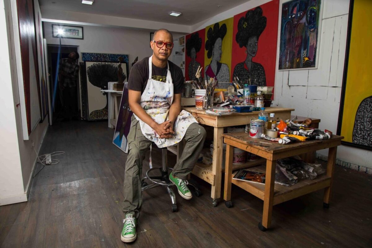 Q&A: Artist Victor Ehikhamenor confronts environmental pollution and other hot topics