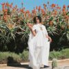 Mbali Mthethwa models in a shoot featuring South African women