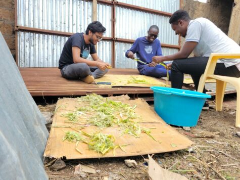 Rethread Africa processing agricultural waste