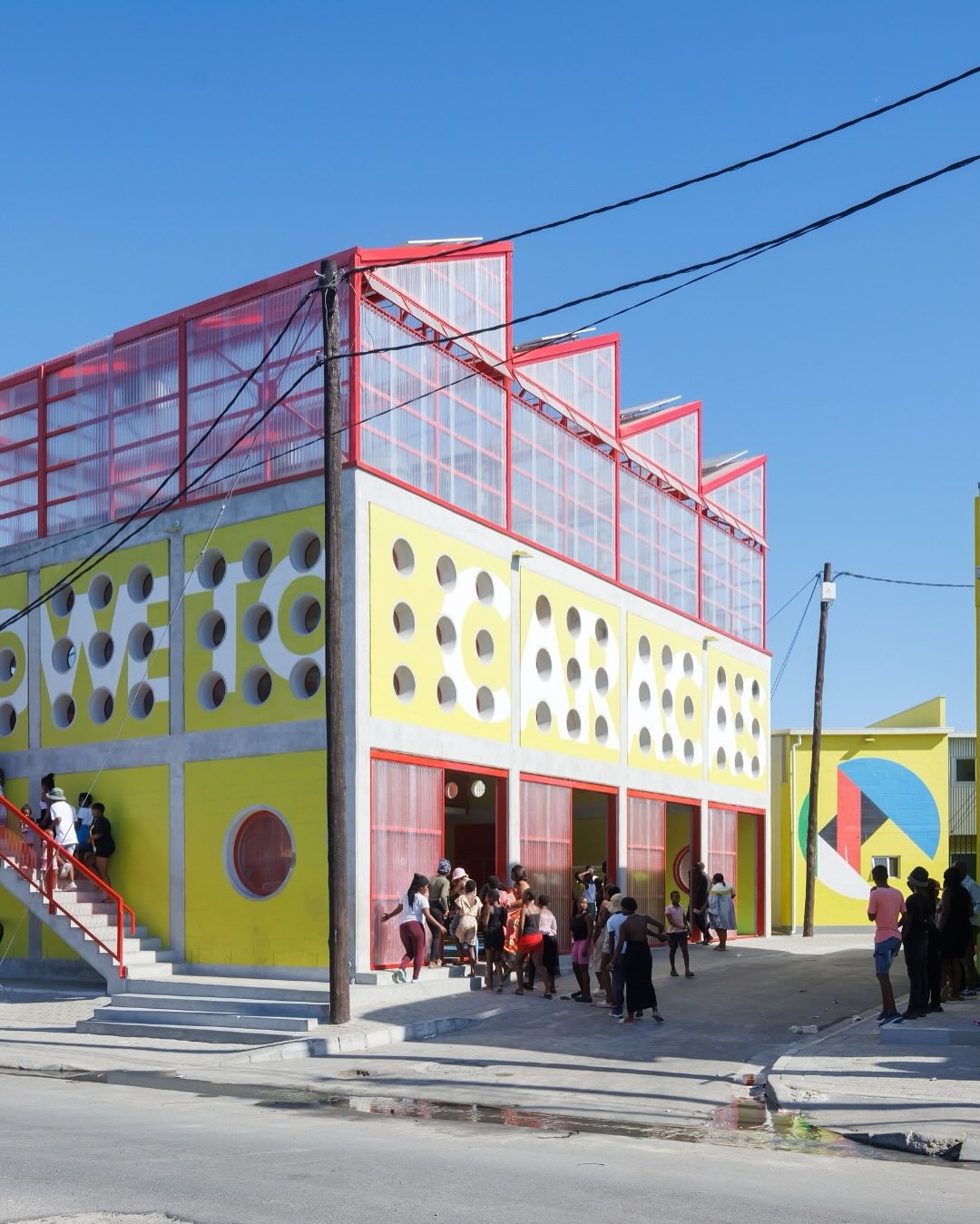 Soweto-Caracas community centre site visit / Tour